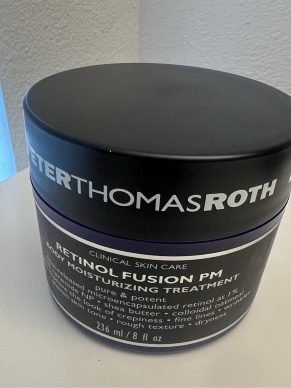 Peter Thomas Roth Retinol Fusion PM Body Moisturizer treatment